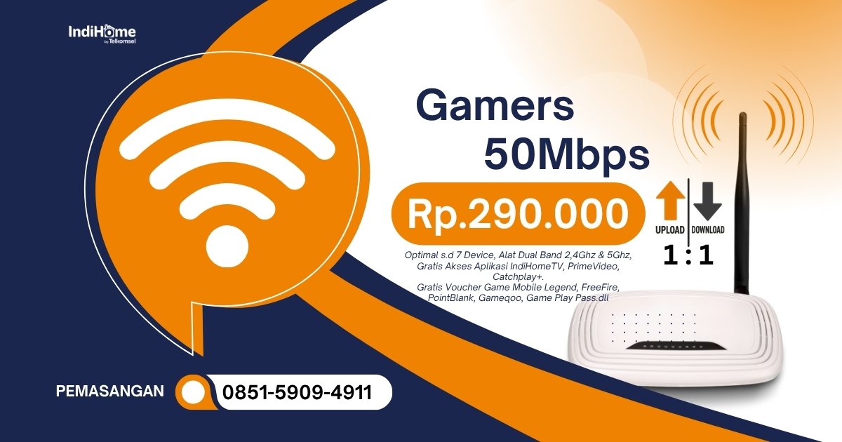 Gamers 50Mbps