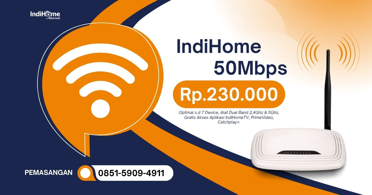 Indihome 50Mbps